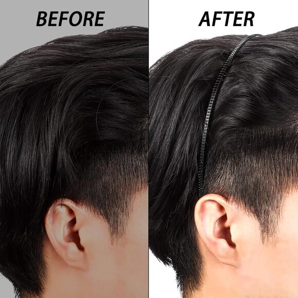 ⚡Men G-New 3pcs Metal Fashion Unisex Wavy Outdoor Sports Simple Elastic Headband - Picture 4 of 6